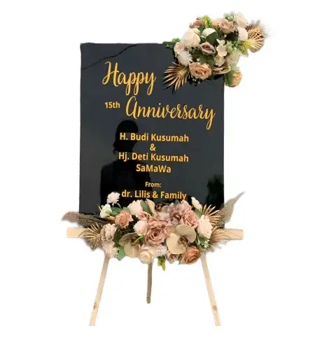 Papan Bunga Akrilik Seuseupan
