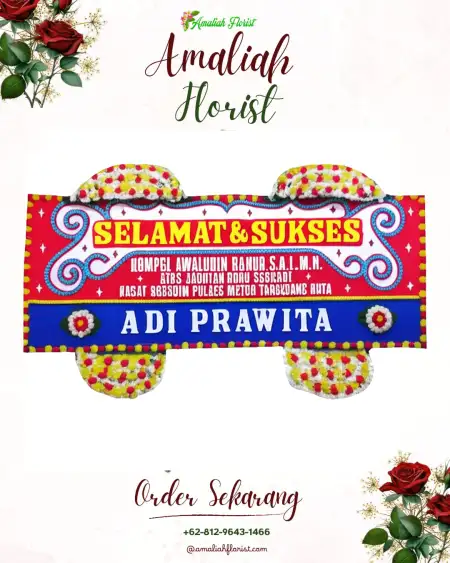 Papan Bunga Ucapan Selamat Seuseupan